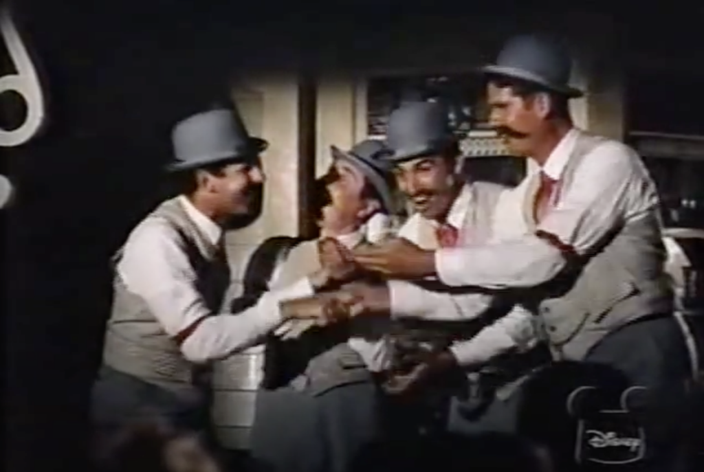 The Wonderful World of Disney: "Disneyland After Dark" - Barbershop quartet (Dapper Dans?)